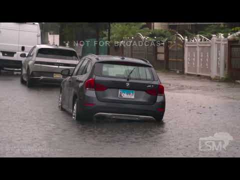 07-06-2026 Coney Island, New York - NYC Flash Flooding