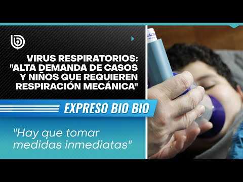 Virus respiratorios: Alta demanda de casos y niños que requieren respiración mecánica
