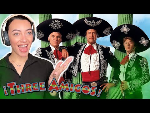 Finally watching *THREE AMIGOS* & I was NOT disappointed | FIRST TIME WATCHING | Movie REACTION