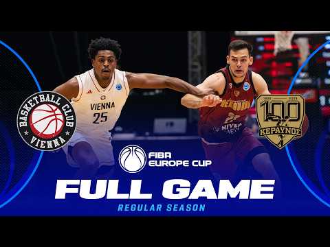 LIVE - BC Vienna v Keravnos BC | <strong>FIBA</strong> Europe Cup 2026-27 | Regular Season