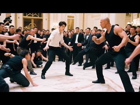Rich heir bullied, bodyguard wipes out everyone instantly!#movie