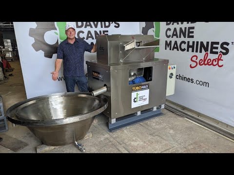 15HP FULL ACTION DEMO INDUSTRIAL SUGARCANE CRUSHER