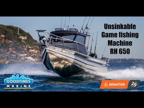 Unsinkable Senator RH650 enclosed hard top offers performance, safety and loaded with features.