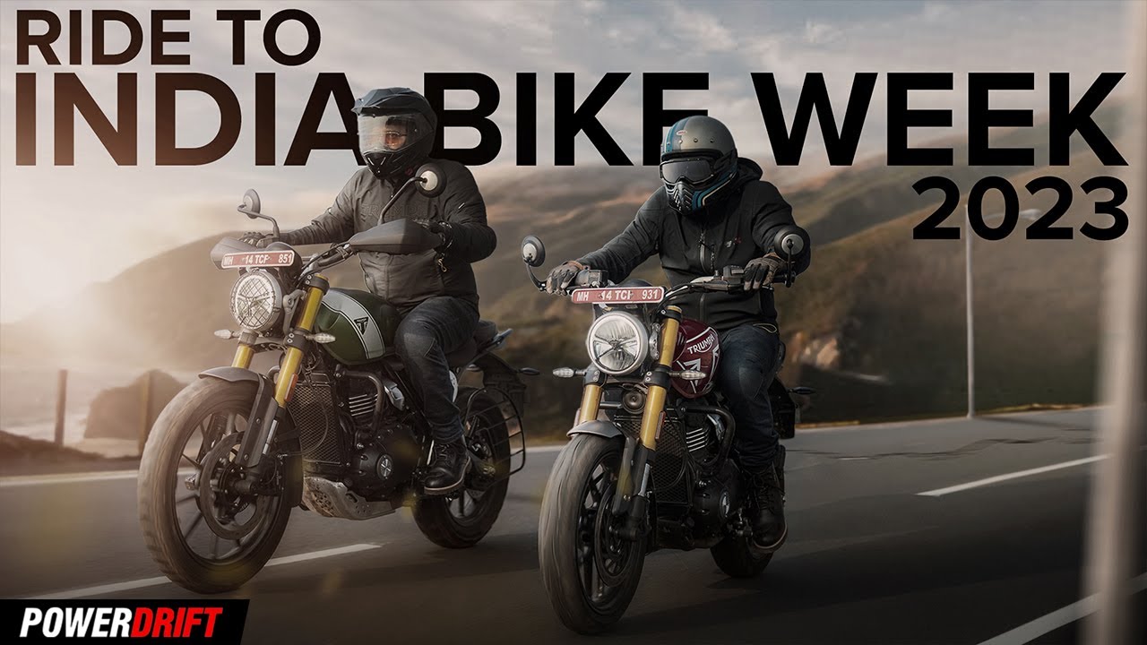 Ride to India Bike Week 2023 feat. Triumph Scrambler and Speed 400 | PowerDrift
