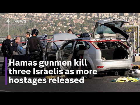 Israel-Gaza: Hamas gunmen kill three Israelis as more hostages released on 7th day of truce