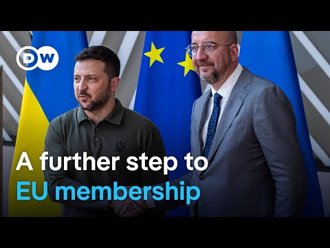 Europe signs security deal with Ukraine as row breaks out over Ukrainian refugees | DW News