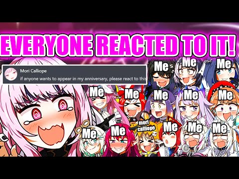 *Calli Casually Asked The HoloEN Members If They Wanted To Join Her 5th Anniversary* HoloEN: