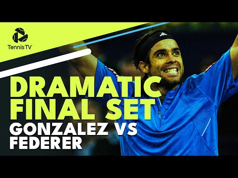 Roger Federer vs Fernando Gonzalez: DRAMATIC Final Set! | ATP Finals 2007