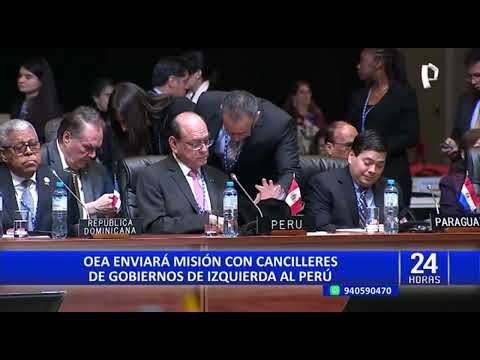 OEA: estos son los diplomáticos que integran la delegación de alto nivel que llegará al Perú