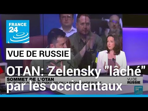 Vu de Russie : Zelensky lâché par les Occidentaux • FRANCE 24
