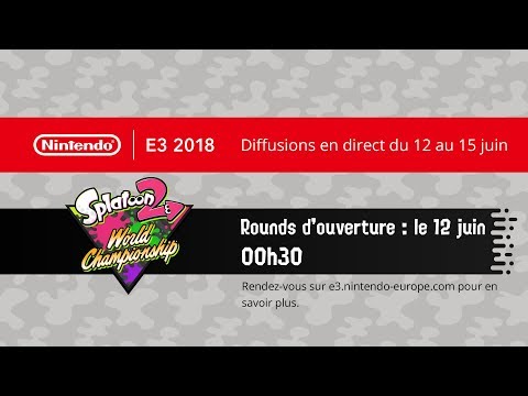 Championnat du monde de Splatoon 2 - Rounds d'ouverture (E3 2018)