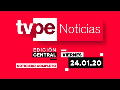 TVPerú Noticias Edición Central 24/1/2020
