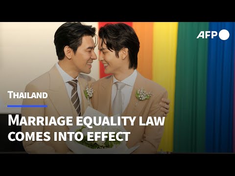 What marriage equality means for these Thai couples | AFP