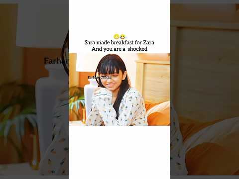 Sara Made a breakfast 🥞 😳😁😂 #foryou #ainaasif #editing #explore #fypシ #judwaa #shortfeed #viral