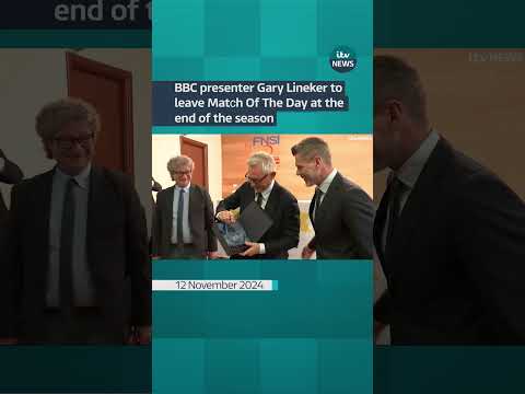 BBC Presenter Gary Lineker to leave Match Of The Day at the end of the season #itvnews #shorts