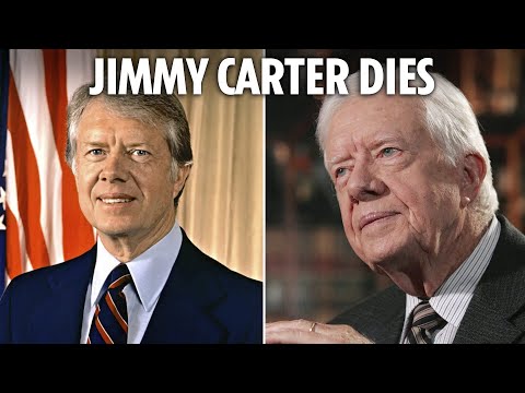 Former US president Jimmy Carter dies aged 100 after nearly two years in a hospice