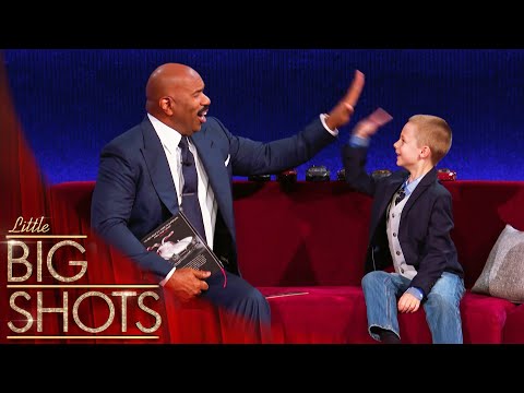 8-Year-Old Car Expert Stuns Steve Harvey! | Little Big Shots