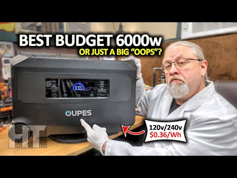 OUPES Guardian 6000 | BUDGET 6000w 240v Home Backup Power Generator