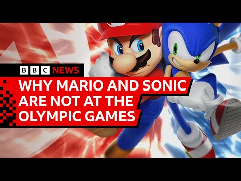 Why Mario and Sonic aren't at the Paris Olympics | BBC News