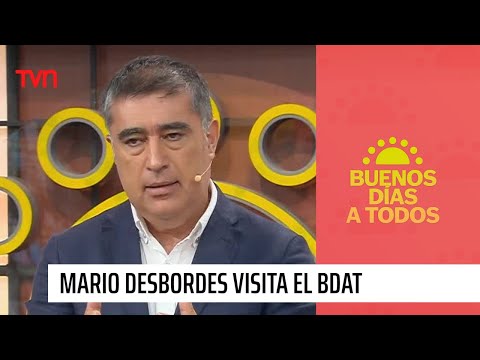 Mario Desbordes visita el BDAT por polémica de casas narco | Buenos días a todos