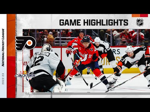 Capitals @ Flyers 11/23 | NHL Highlights 2022