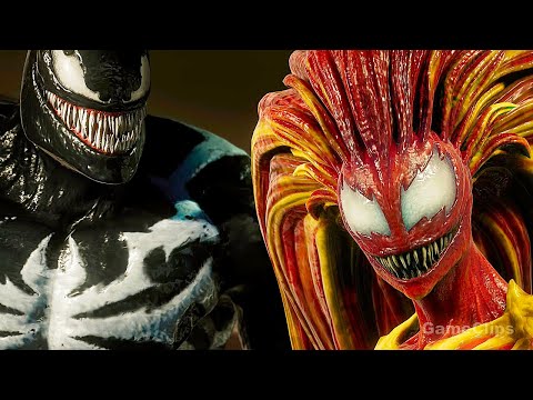 Venom Transforms MJ To Scream Scene - Marvel's Spider-Man 2 PS5