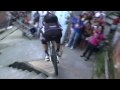 Downhill bike race in Brazilian slum