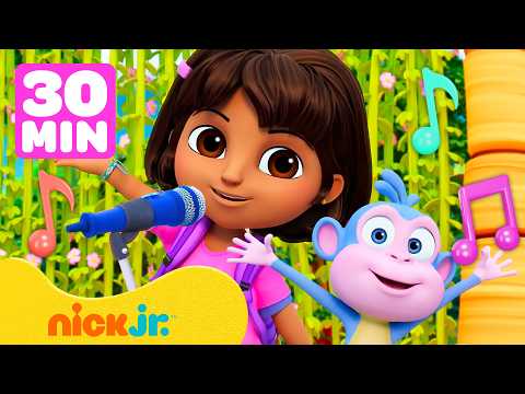 Даша | Дора устраивает шоу талантов! 🎶 30 минут | Nick Jr. Cyrillic