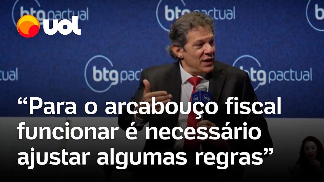 Haddad diz que arcabouço precisa de ajustes e pede ajuda ao Congresso Não será sustentável