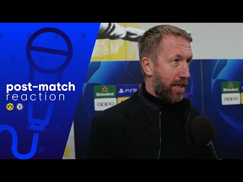 'I THOUGHT WE WERE THE BETTER TEAM' | Graham Potter | Dortmund v Chelsea UCL