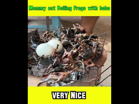 mommy eat boiling very nice with bobo