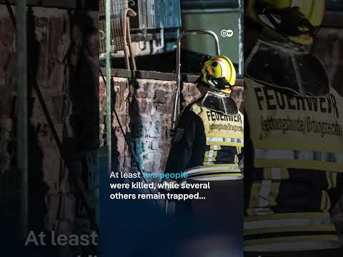 Hotel part-collapses in western Germany causing injury and deaths | DW News