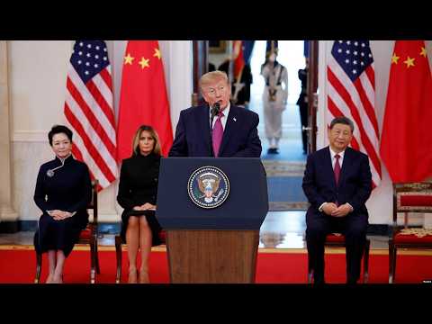 Trump Speaks at Welcoming Ceremony for Xi Jinping’s State Visit