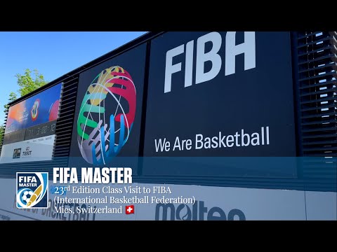 FIFA Master field visit to  The House of Basketball - FIBA #Mies #Switzerland