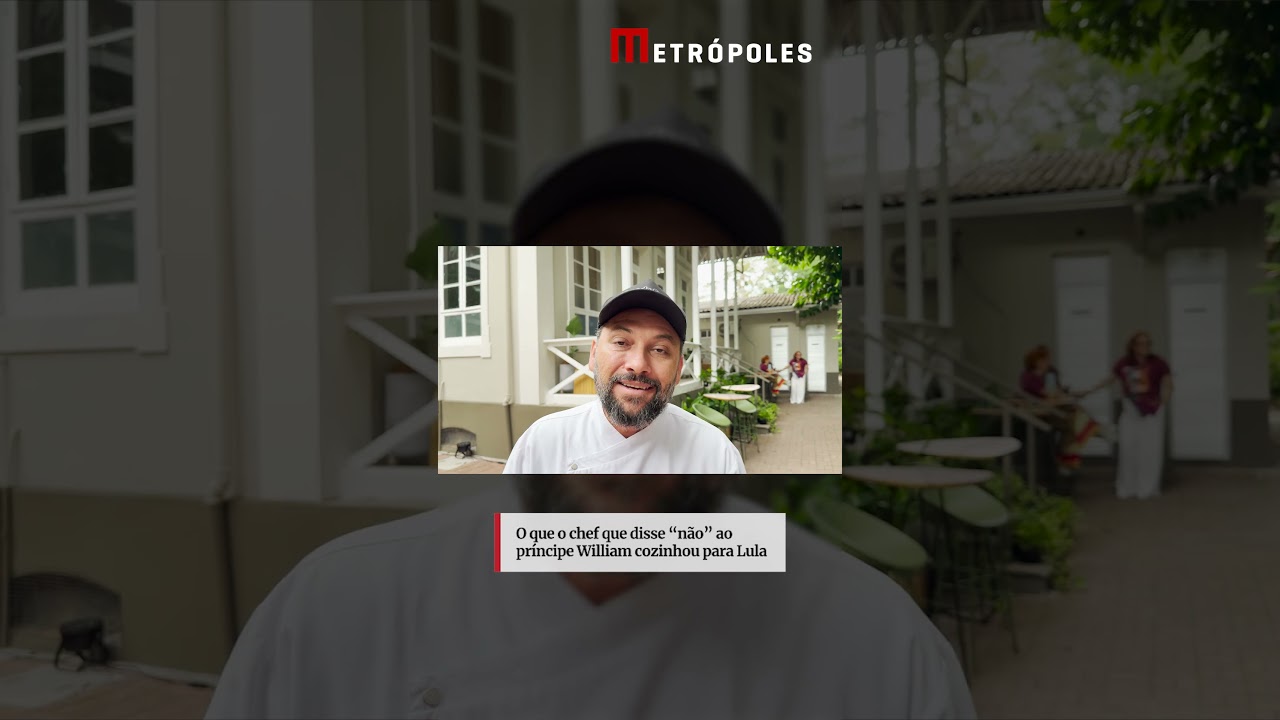 O que o chef que disse não ao príncipe William cozinhou para Lula