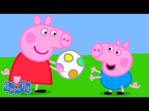 ⚽ Peppa učí George novou hru | Prasátko Peppa | Karikatury pro děti