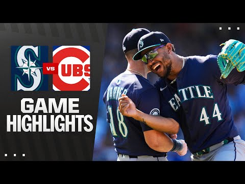 Mariners vs. Cubs Game Highlights (6/20/25) | MLB Highlights