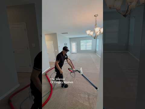Does anyone else reflect in the silence of empty homes? #carpetcleaning #professionalcleaners