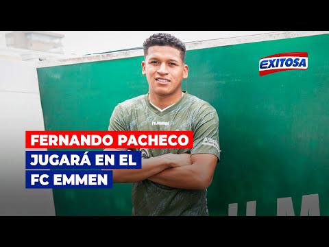 Sporting Cristal anuncia que Fernando Pacheco jugará en el FC Emmen de la Eredivisie
