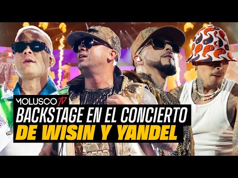 Destapamos secretos backstage de los conciertos de Wisin y Yandel. Rauw, Nio y Yandel nos atrapan