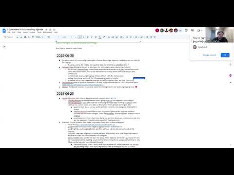 SIG Autoscaling Weekly SIG Meeting for 2025-06-30T14:01:44Z.mp4
