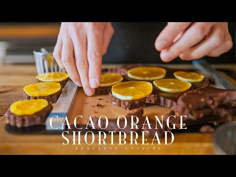 [No Music] Cacao Orange Shortbread ☆ カカオオレンジショートブレッドの作り方