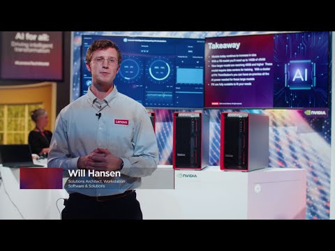 Lenovo Tech World 2023: ThinkStation AI Cluster Solution