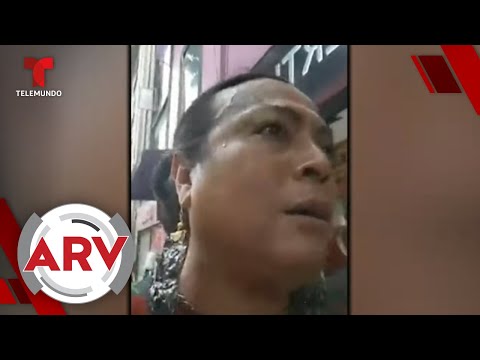 Mujer transgénero denuncia abuso policial en México | Al Rojo Vivo | Telemundo