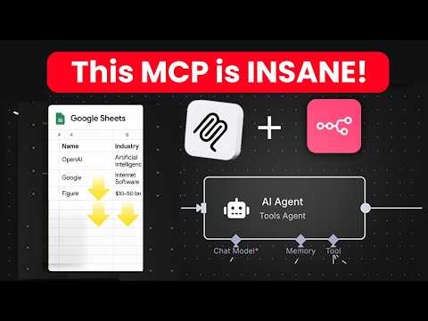 MCP + n8n for Sales & Research: Real Business Data Enrichment Example (FREE Template)