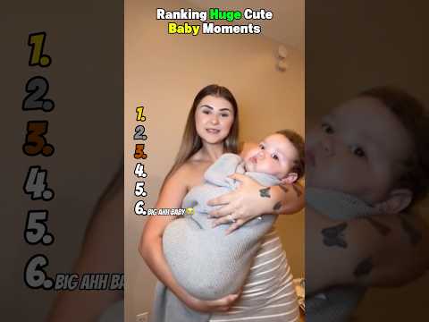 トレンド創作の動画サムネイル - Ranking Huge Cute Baby Moments 😂