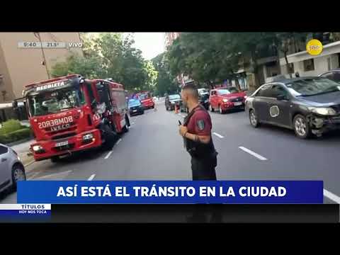 Incendio en Palermo entre Coronel Díaz y Beruti ? HNT con Hugo Macchiavelli ? 11-01-24