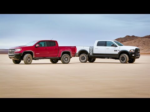 Clash of the Truck Titans! Chevy Colorado ZR2 vs Dodge Ram Powerwagon
