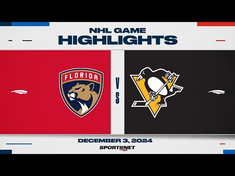 NHL Highlights | Penguins vs. Panthers - December 3, 2024