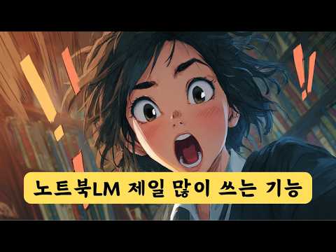 노트북LM 하나로 '이것'만 해도 미친 결과 나온다! Google NotebookLM 사용법